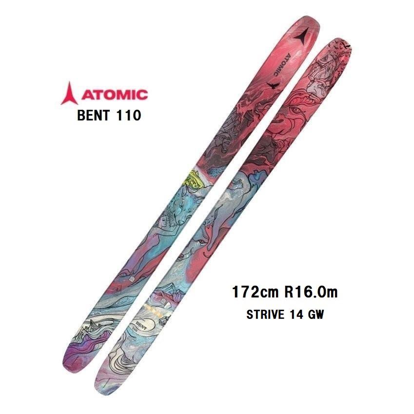 23 ATOMIC (アトミック) BENT 110 + STRIVE 14 GW パウダー フ