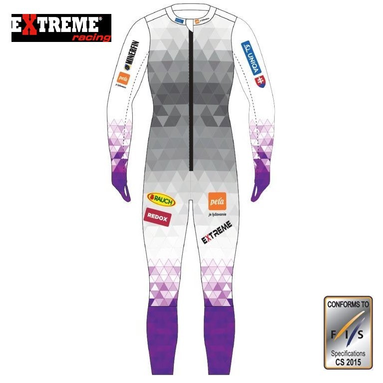 23 EXTREME エクストリーム GS RACING SUIT FIS PETRA 【PURPLE ...
