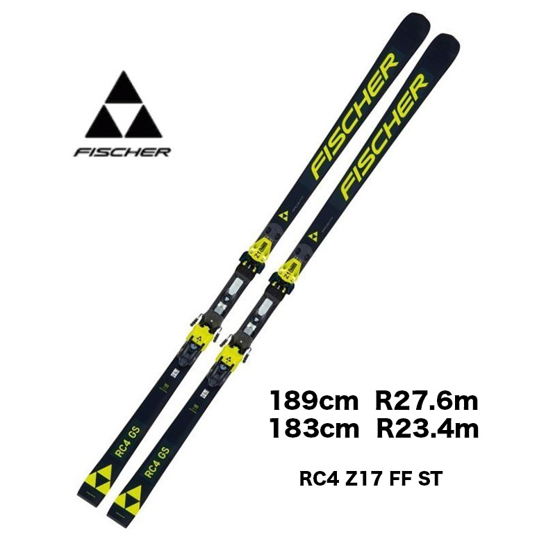 スーパーGFISCHER W.C RC4 GS 183cm Z18 2019-2020