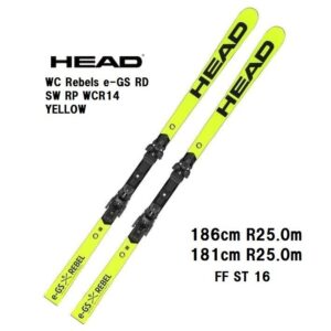 2023 HEAD ヘッド WC Rebels e-GS RD SW RP WCR14 YELLOW + FF ST 16