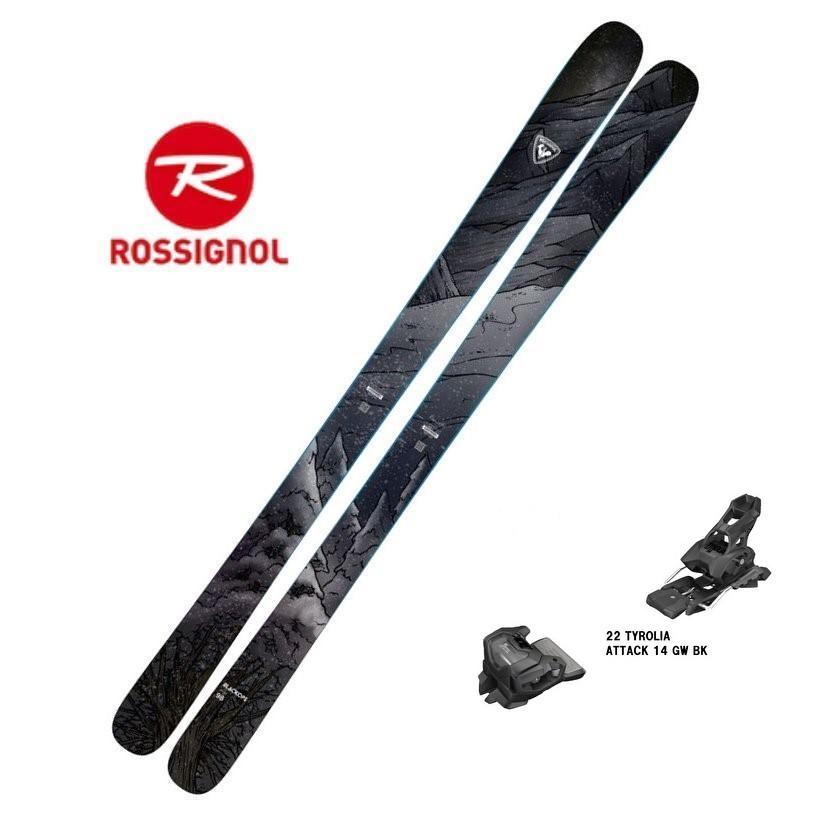 23 ROSSIGNOL ロシニョール BLACKOPS 98 OPEN + 22 ATTACK 14 GW BK