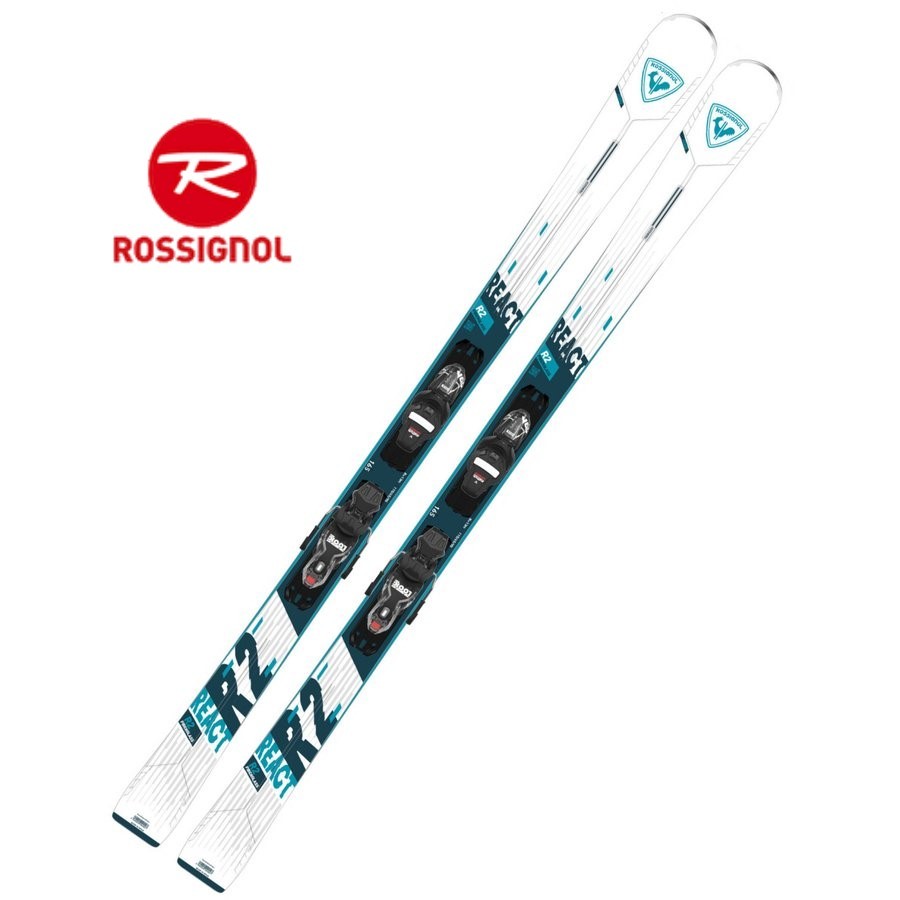 スキー セット 4点 メンズ レディース ROSSIGNOL スキー板 2023 REACT XPRESS   SPX 12XPRESS 10 GW  DALBELLO ブーツ DS ASOLO120GW   ストック