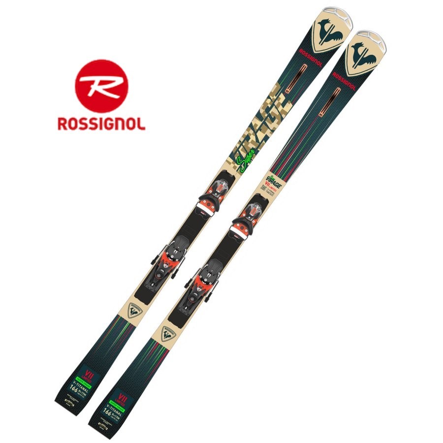 2023 ROSSIGNOL ロシニョール SUPER VIRAGE VII LTD R22 + SPX 12