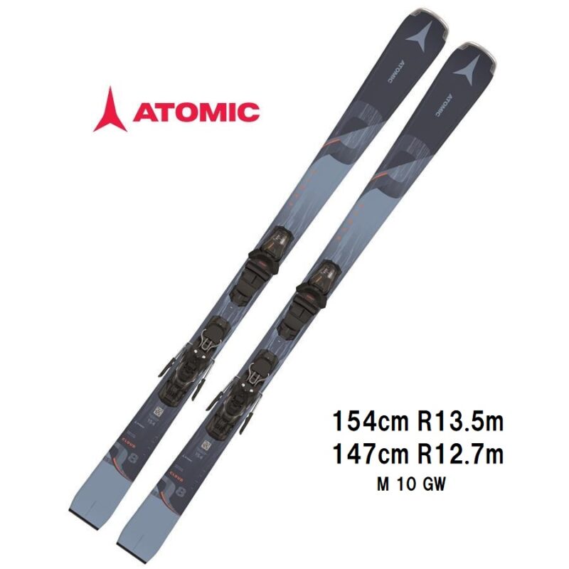 2024 ATOMIC アトミック CLOUD Q8 + M 10 GW スキー板 オールラウンド