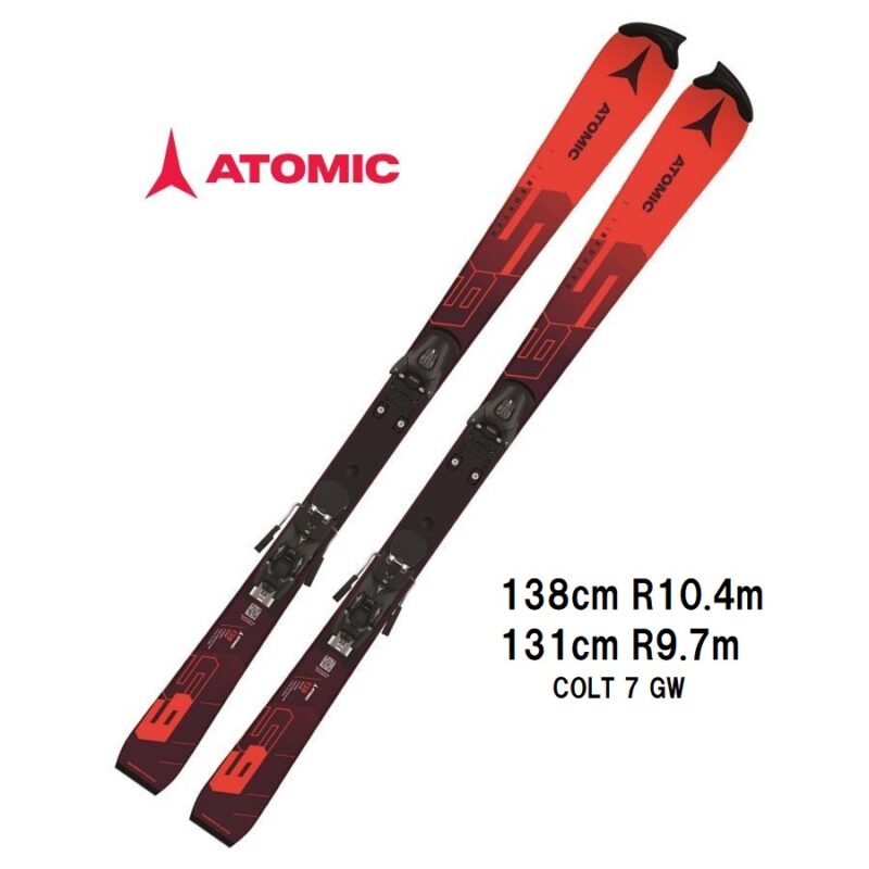 ATOMIC  アトミック   ＳＬ  138cm  スキー　ジュニア購入してから