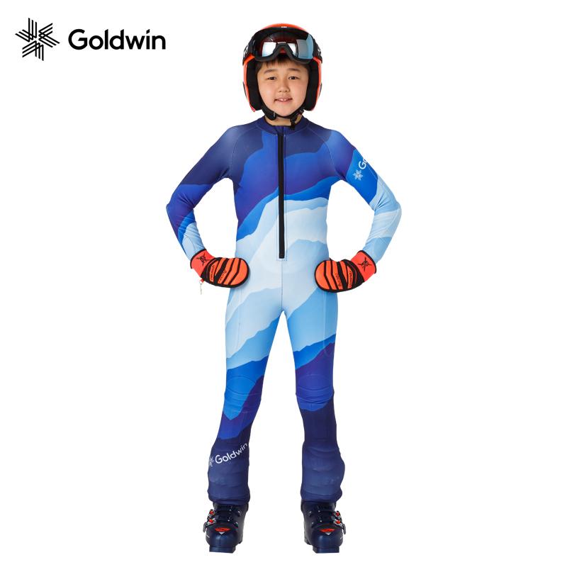 スキー ウェア ジュニア GOLDWIN ゴールドウイン ワンピース - スキー