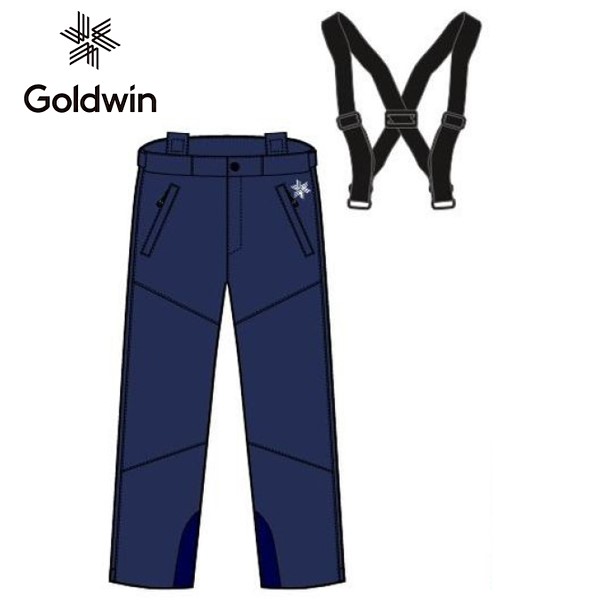 24 GOLDWIN (ゴールドウイン) Jr. Side Open Pants 【GJ33346】【DZ