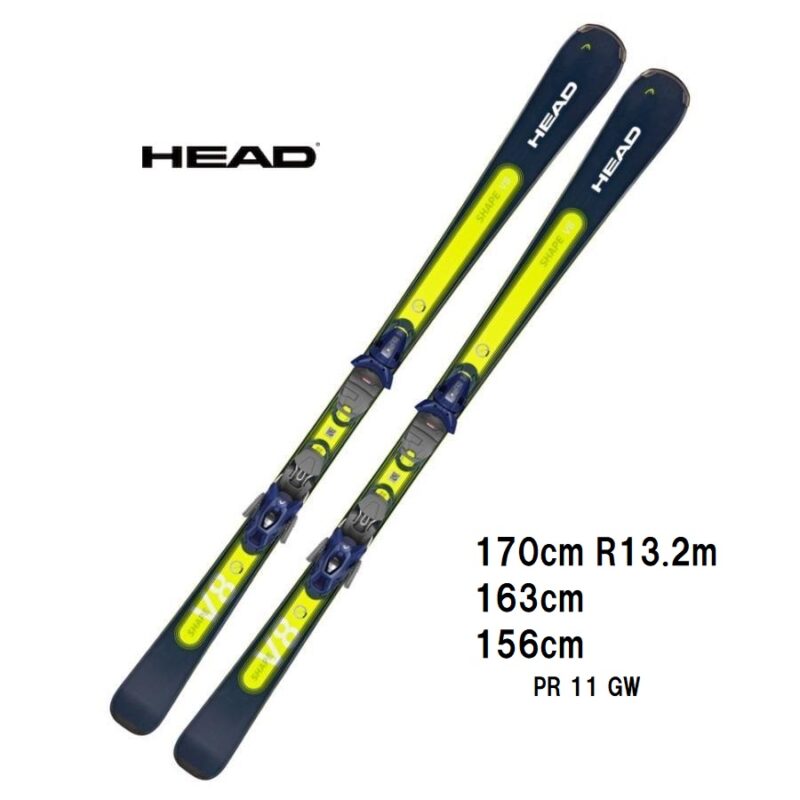 2024 HEAD ヘッド Shape e-V8 SW AMT-PR + PR 11 GW スキー板 オール 