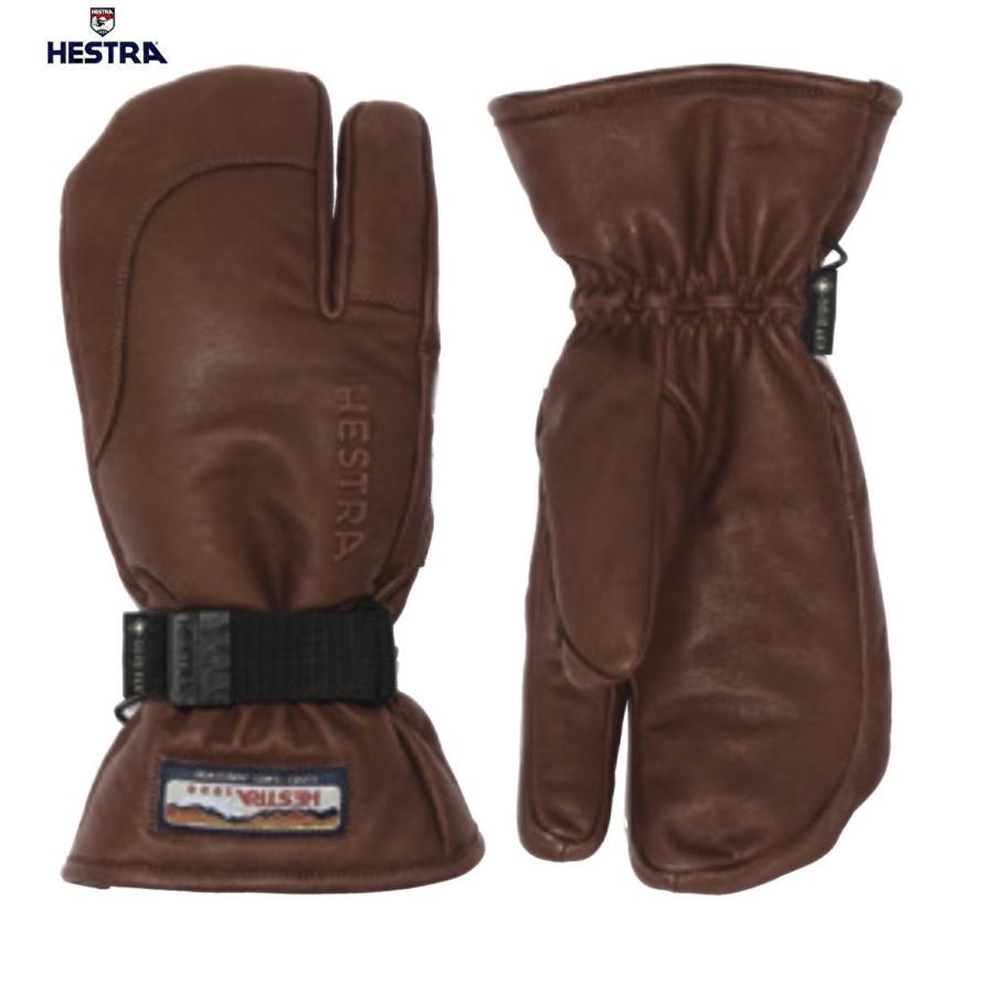 24 HESTRA (ヘストラ) 3-Finger GTX Full Leather 【33882】【750