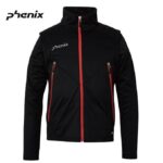 24 PHENIX フェニックス Soft Shell Jacket 【PFB72KT06】BLACK ミドル