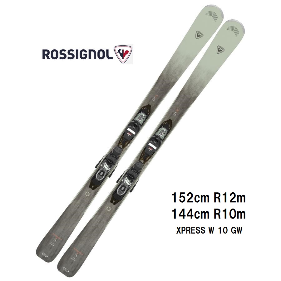 2024 ROSSIGNOL ロシニョール EXPERIENCE W 76 XPRESS + XPRESS W 10 ...