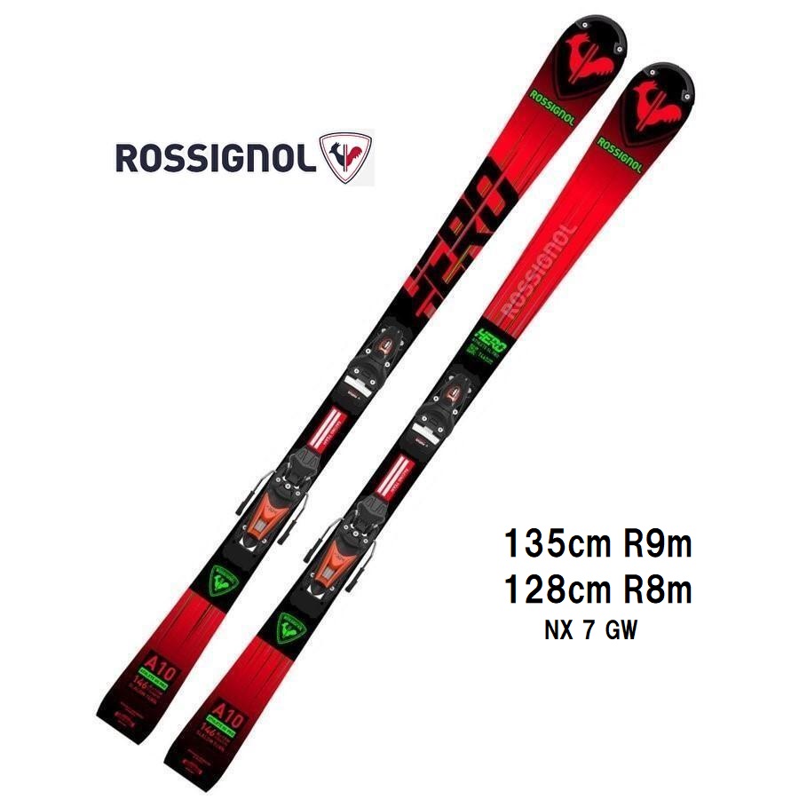 2024 ROSSIGNOL ロシニョール HERO ATHLETE SL PRO R21 PRO + NX 7 GW ジュニア スキー板 レーシング  SL | カンダハーオンラインショップ