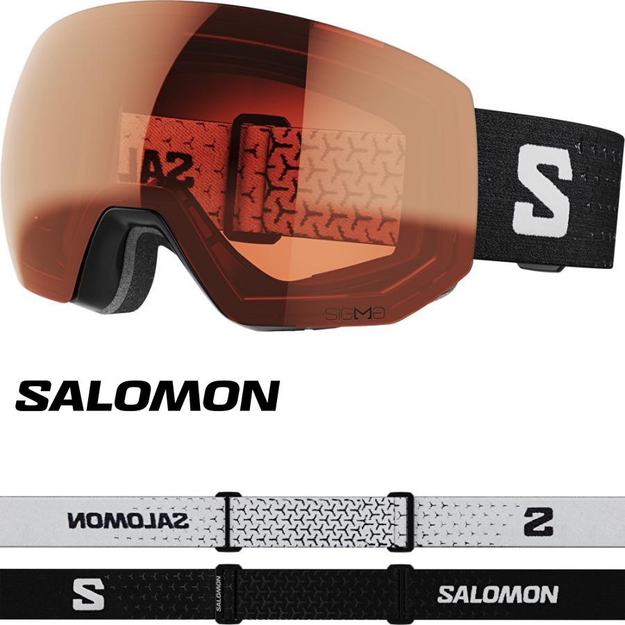【1度のみ使用】SALOMON S/VIEW スノーボード  ゴーグル