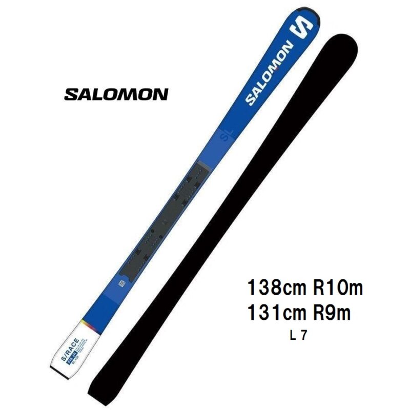 2024 SALOMON サロモン S/RACE FIS JR SL 138-131 + JR RACETRAK + L7 