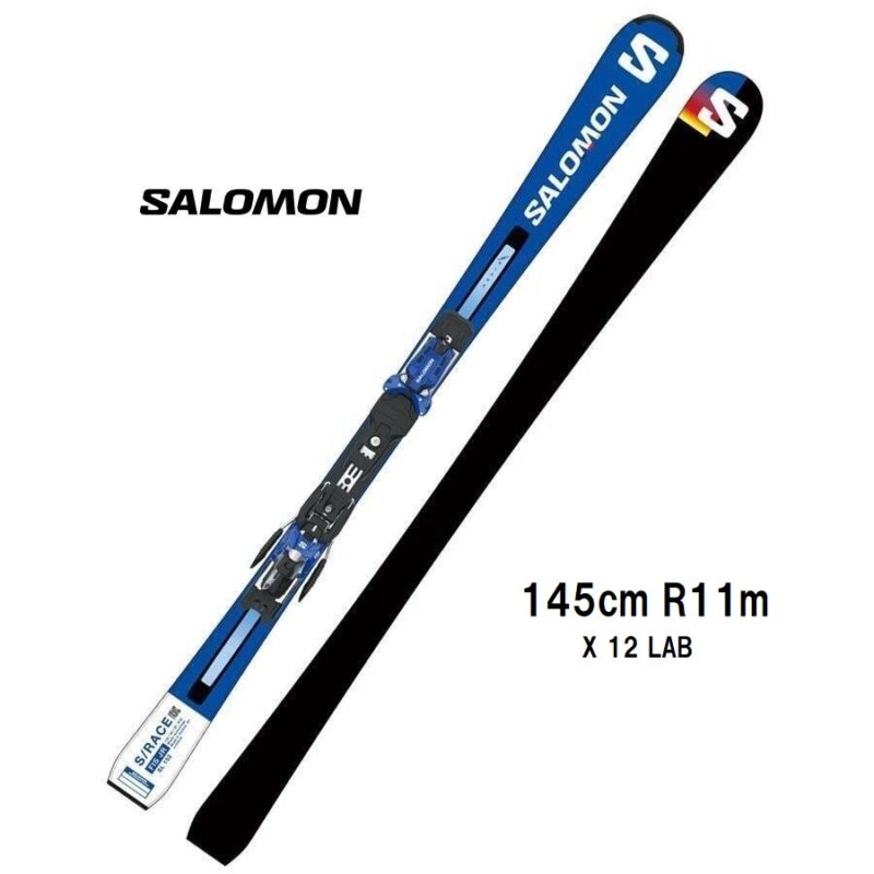 2024 SALOMON サロモン S/RACE FIS JR SL 145 + X12Lab ジュニア 