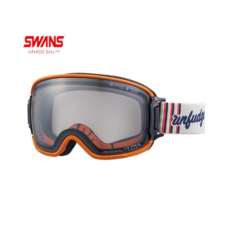 SWANS(スワンズ) スキー スノーボード ゴーグル スペアレンズ RIDGELINE専用レンズ LRL-4470_LSIL ライトシルバ