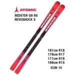 26 ATOMIC アトミック REDSTER G9 RS REVOSHOCK S + ICON 10 スキー板