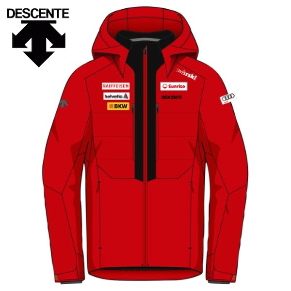 26 DESCENTE (デサント) JUNIOR INSULATED JACKET 【DW5FJK01J】RD01