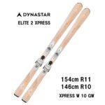 26 DYNASTAR ディナスター ELITE 2 XPRESS + XPRESS W 10 GW White