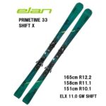 26 elan エラン PRIMETIME 33 SHIFT X (green) + ELX 11.0 GW