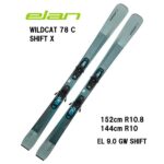 26 elan エラン WILDCAT 78 C SHIFT X (grey) + EL 9.0 GW SHIFT