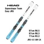 26 HEAD ヘッド Supershape Team Easy JRS + JRS 4.5 GW CA ジュニア