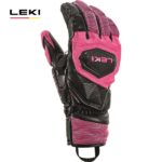27 LEKI レキ WCR VENOM SL 3D ブラック/ ピンク スキーグローブ